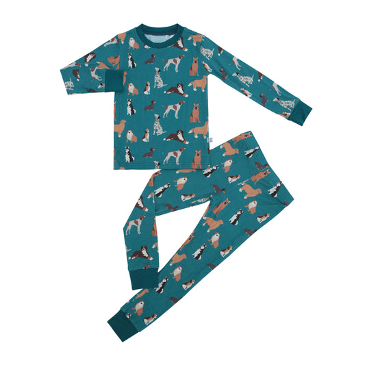 Teal Tail Wagger Two Piece